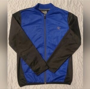 AND1‎ Boy's Zip Up Athletic Jacket Blue & Black Size 8 Medium